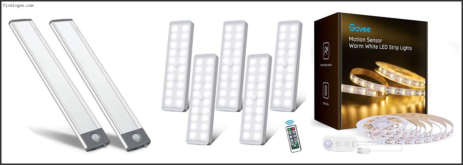 Best Under Cabinet Motion Sensor Led Lights