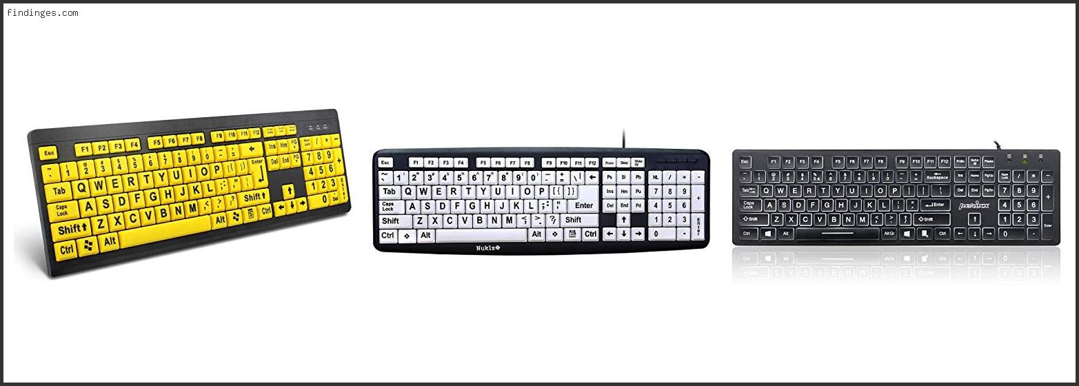 Best Large Print Keyboard