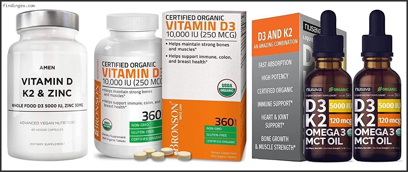 Best Organic Vitamin D Supplement