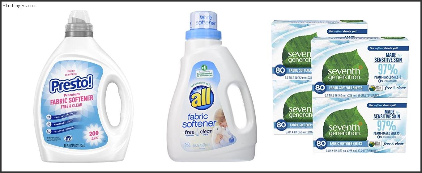 Best Free And Clear Fabric Softener