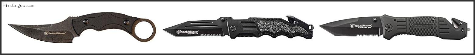 Best Smith And Wesson Knife