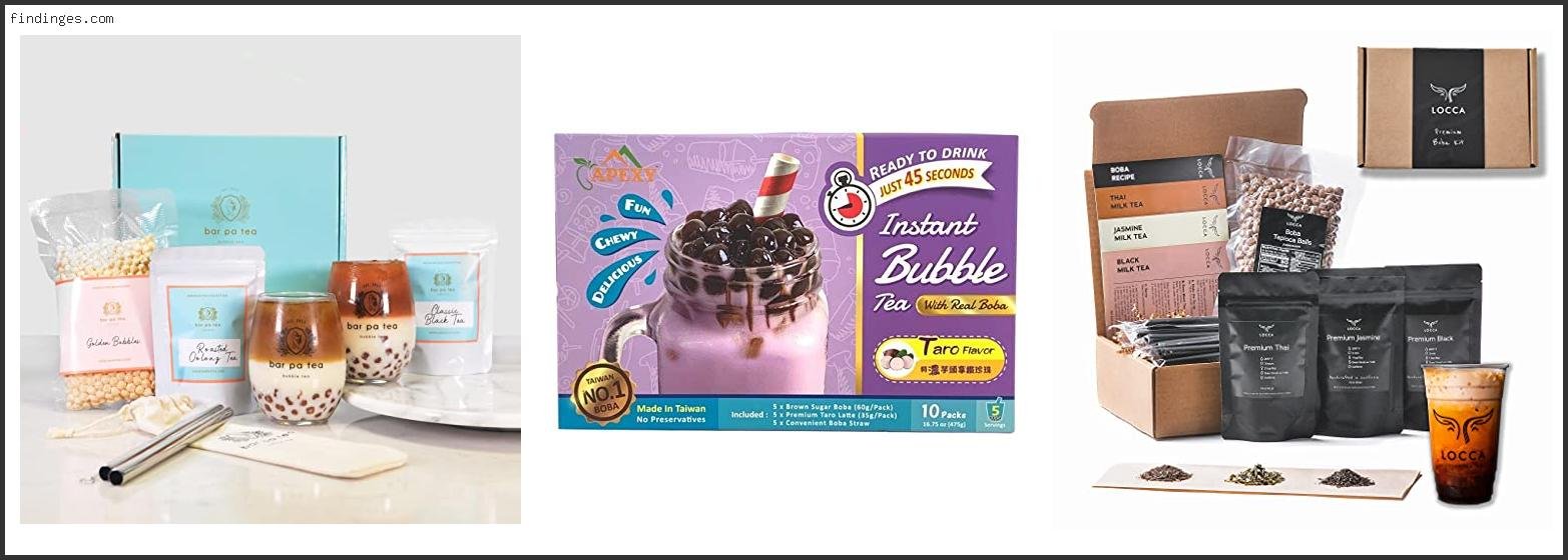 Best Bubble Tea Kits
