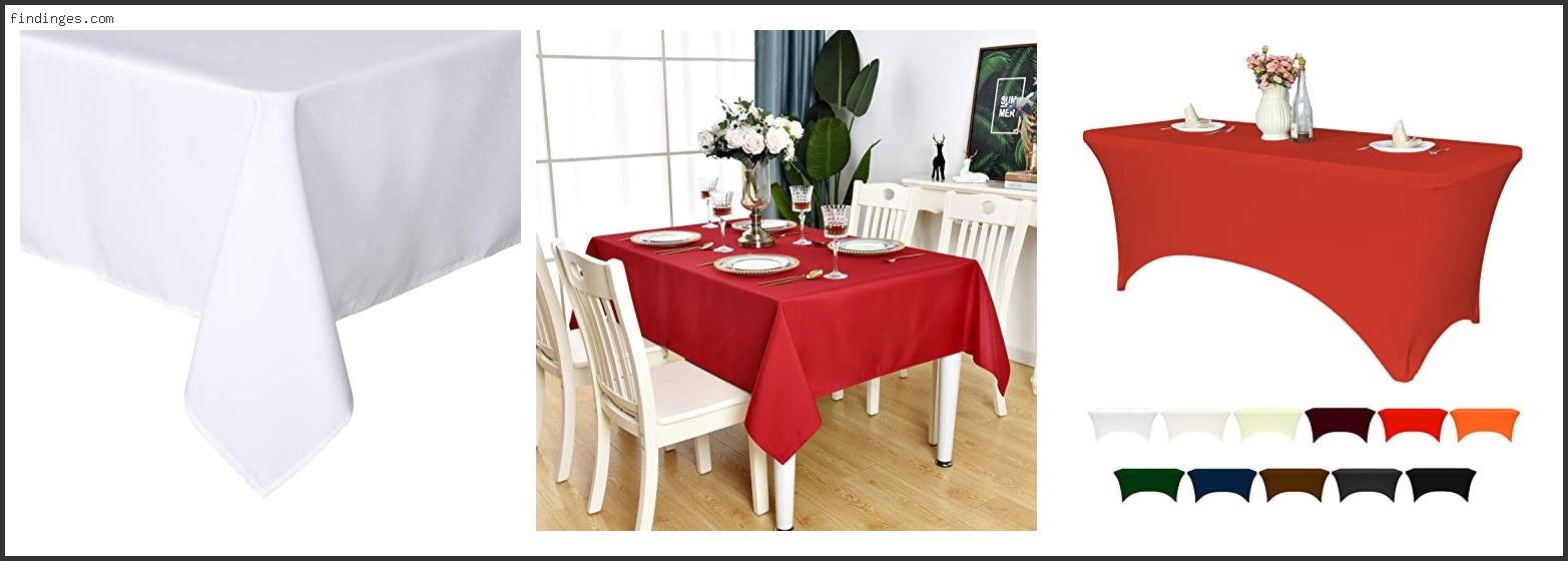 Best Wrinkle Free Tablecloths