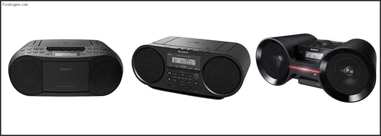 Best Sony Boombox