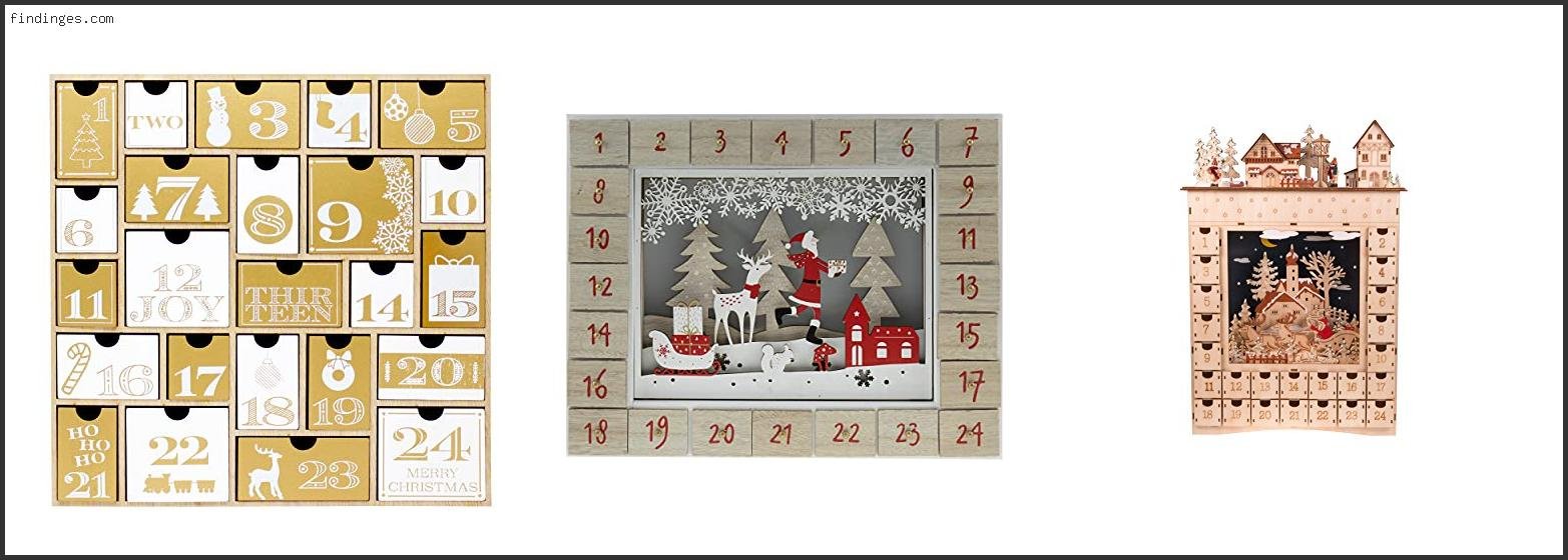 Best Wooden Advent Calendar