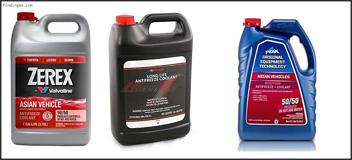 Best Coolant For Toyota