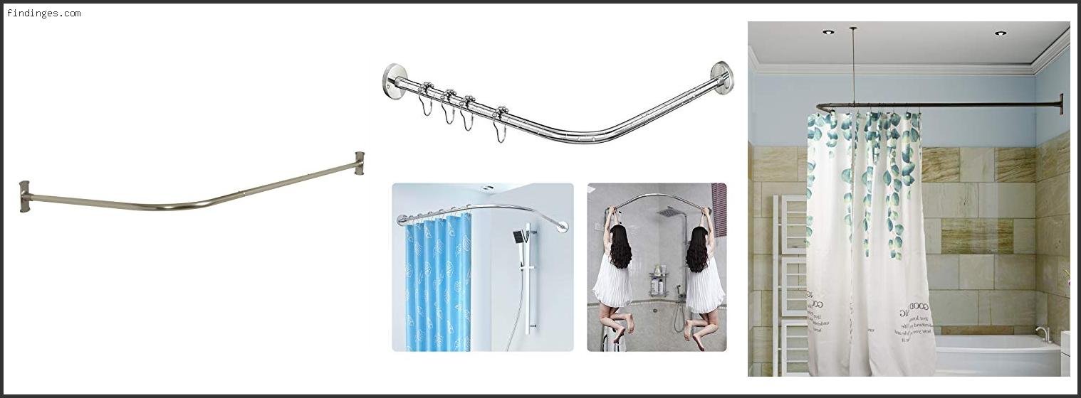 Best L Shaped Shower Curtain Rod