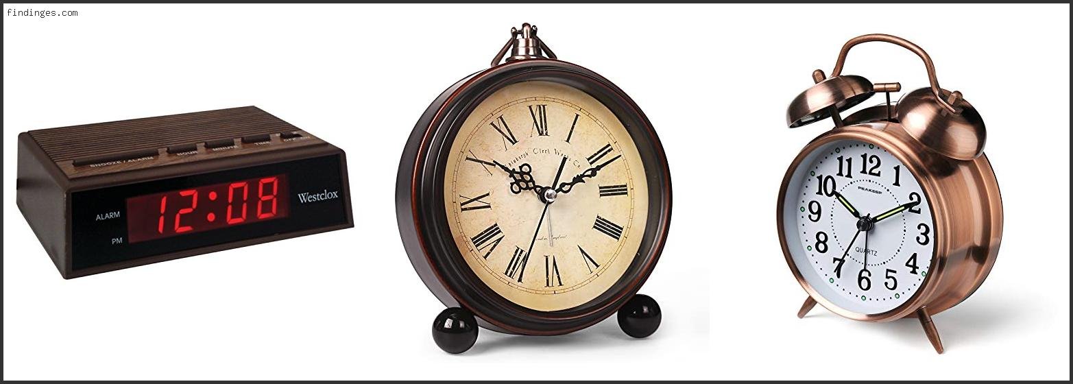 Best Vintage Alarm Clocks