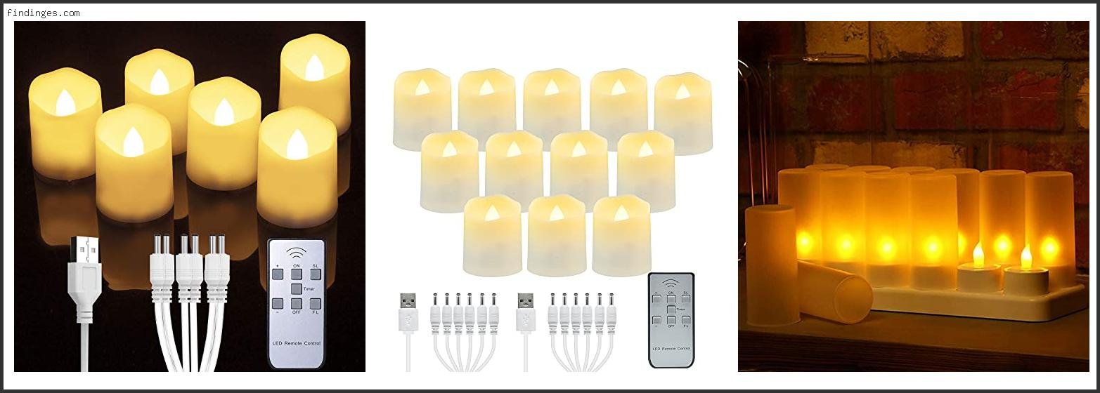 Best Rechargeable Tea Lights