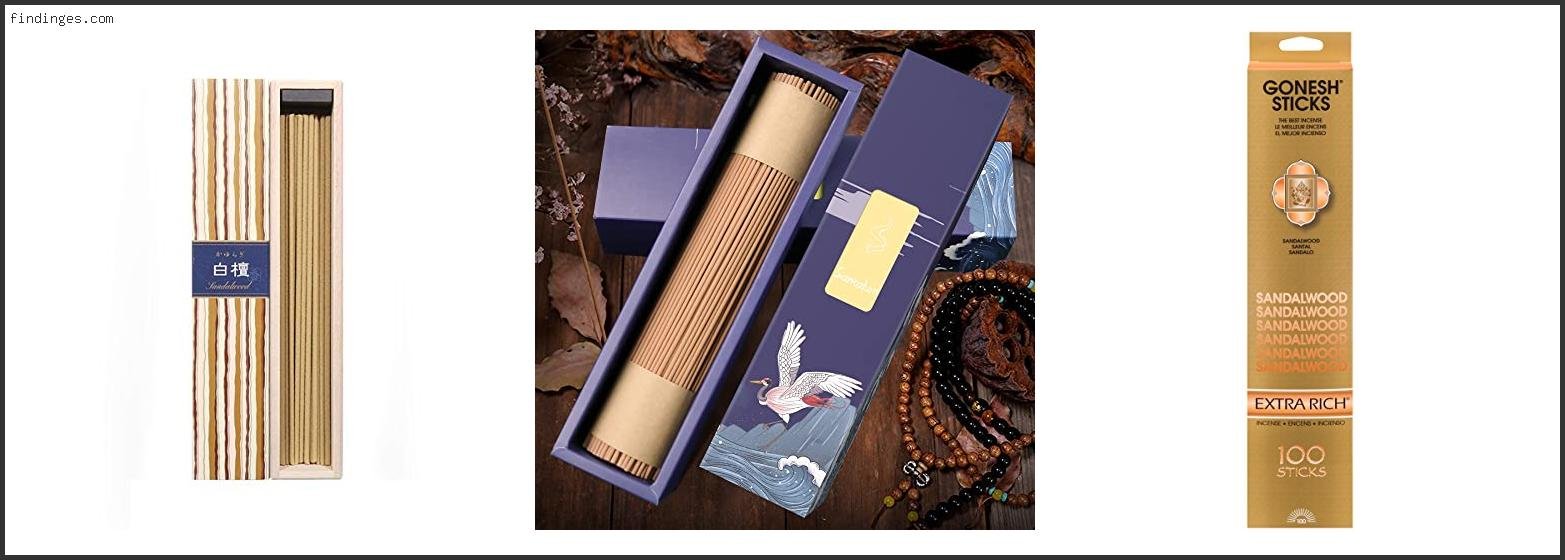 Best Sandalwood Incense