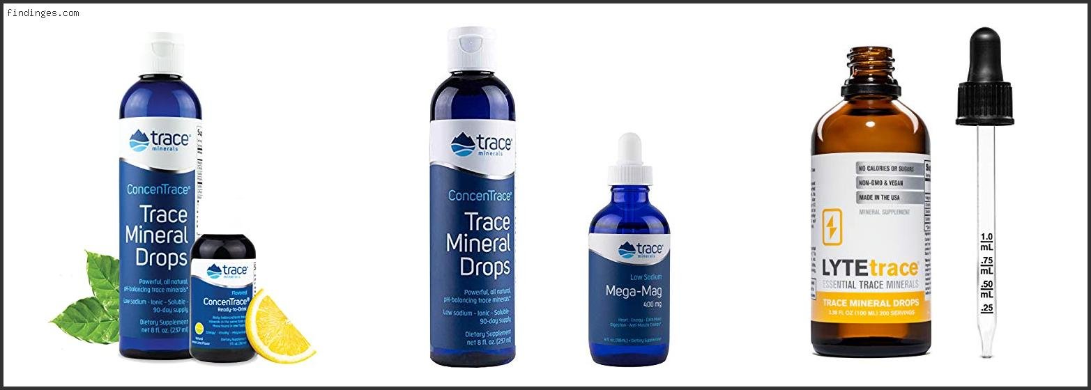 Best Trace Mineral Drops