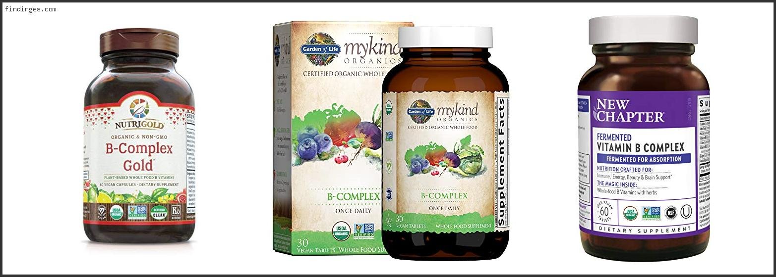 Best Organic B Complex Vitamin