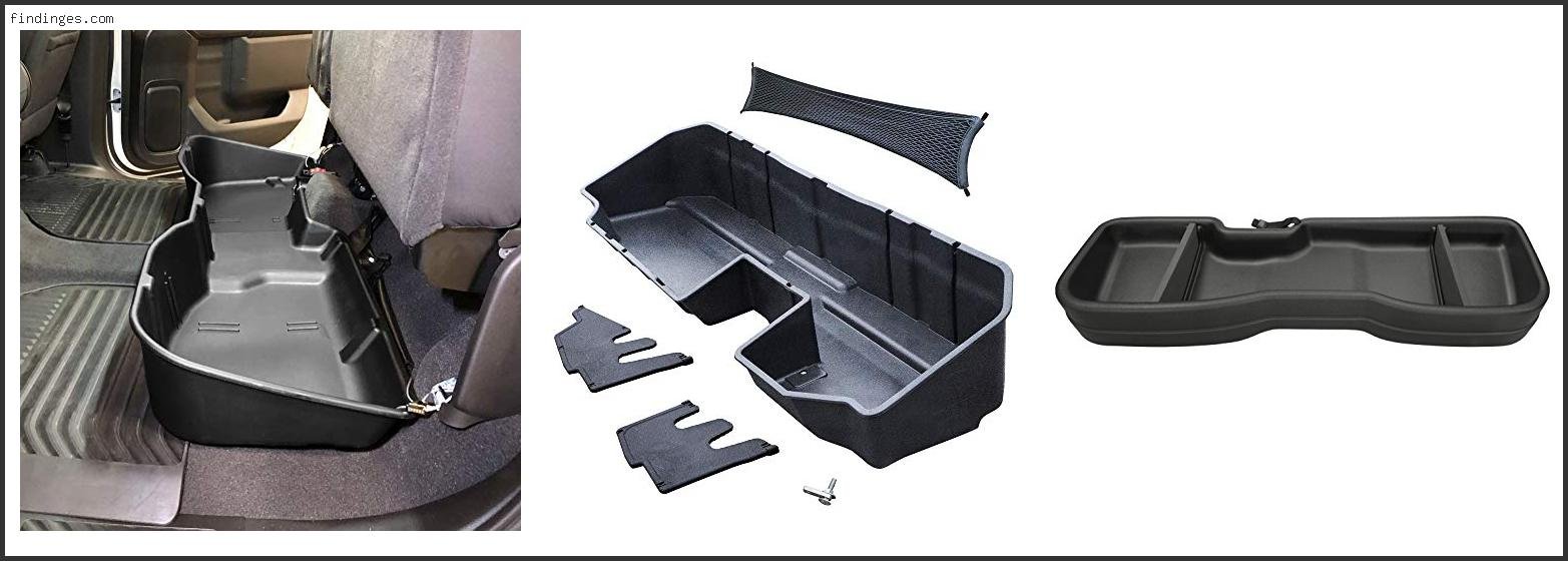 Best Under Seat Truck Storage