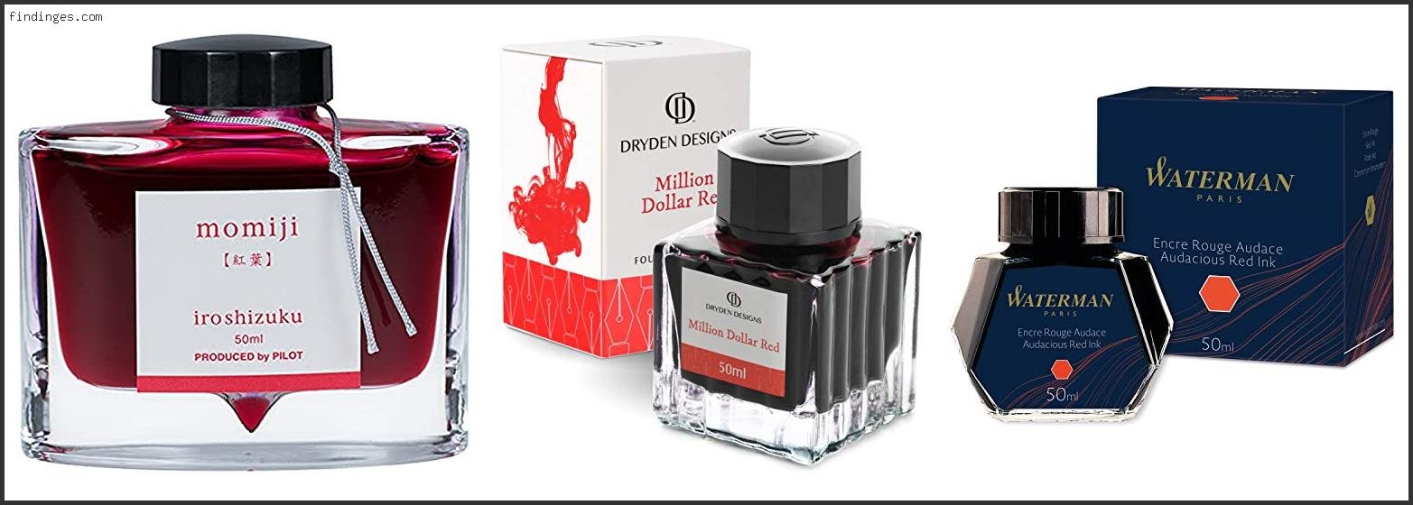 Best Red Fountain Pen Ink