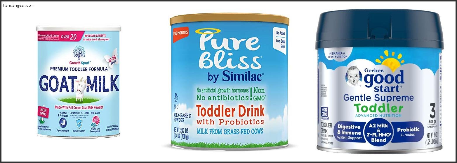 Best Formula Milk For Toddlers