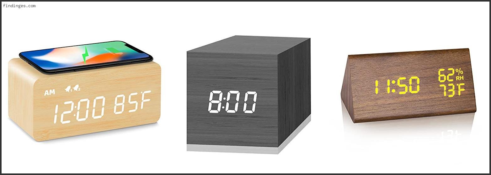 Best Wood Alarm Clock