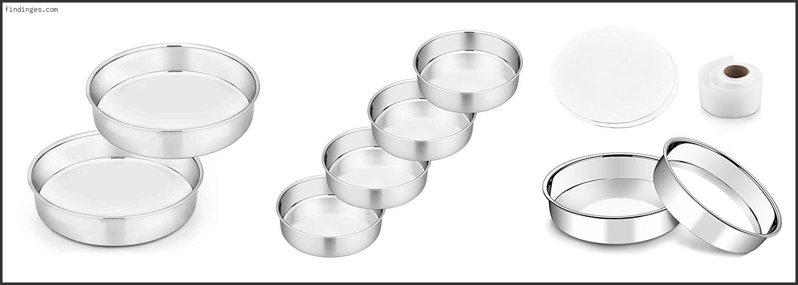Best Stainless Steel Cake Pans