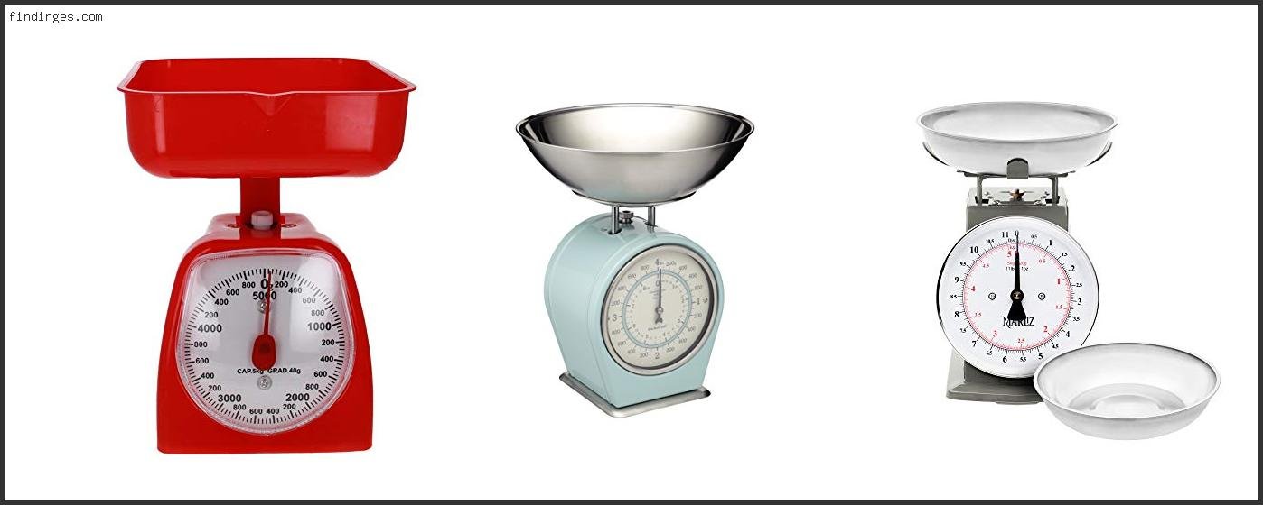 Best Mechanical Kitchen Scales