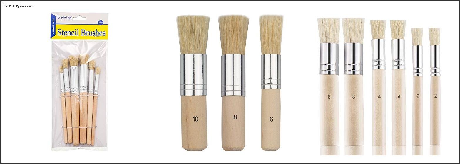 Best Stencil Brushes