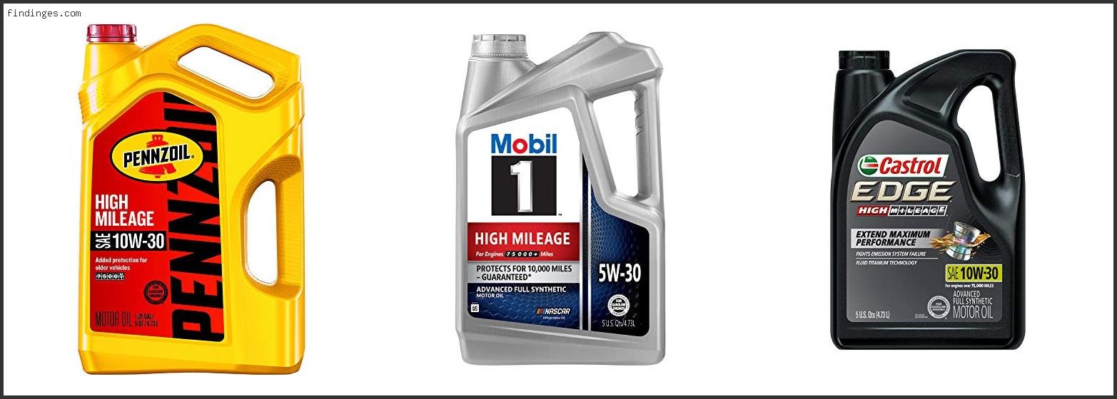 Best Oil Weight For High Mileage Cars