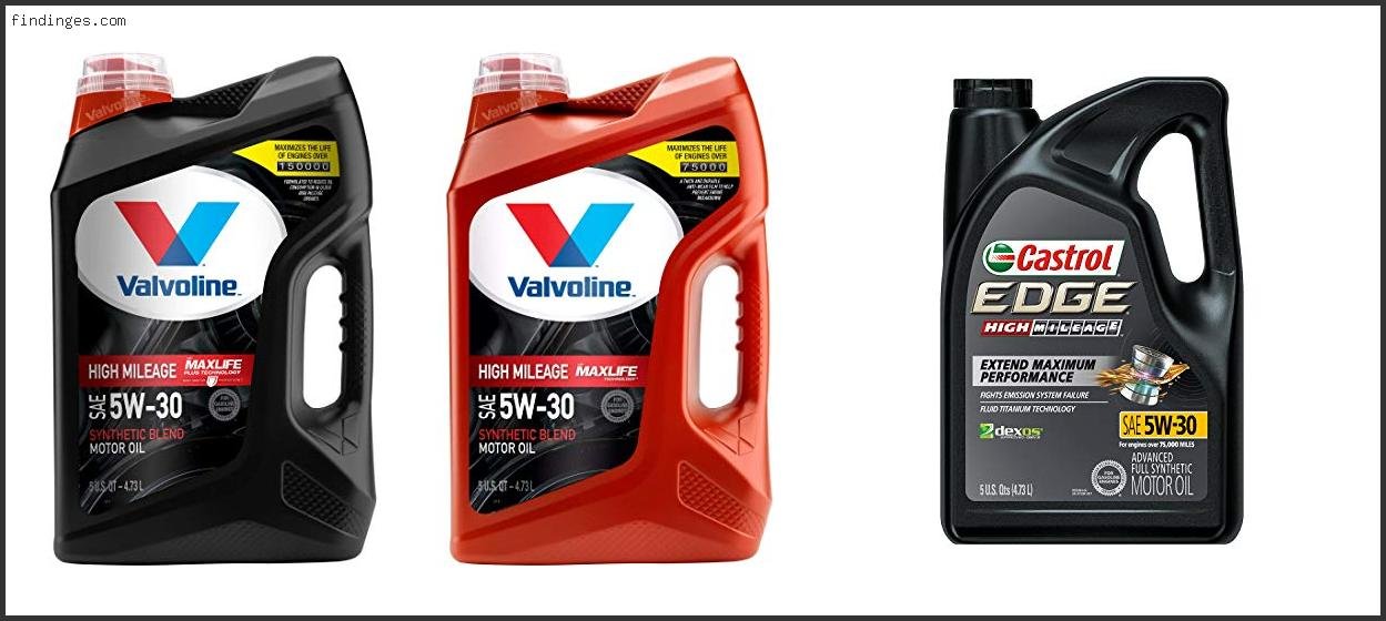 Best Oil For High Mileage Engines