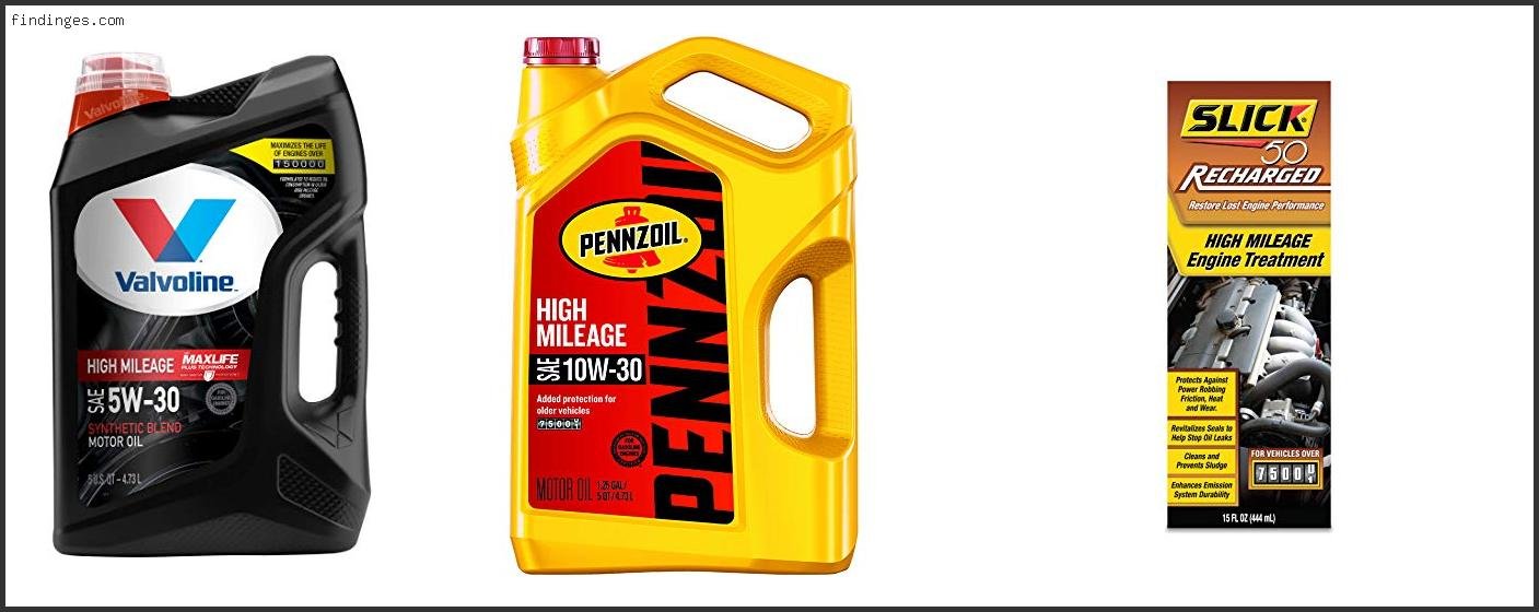 Best Oil For High Mileage Engine