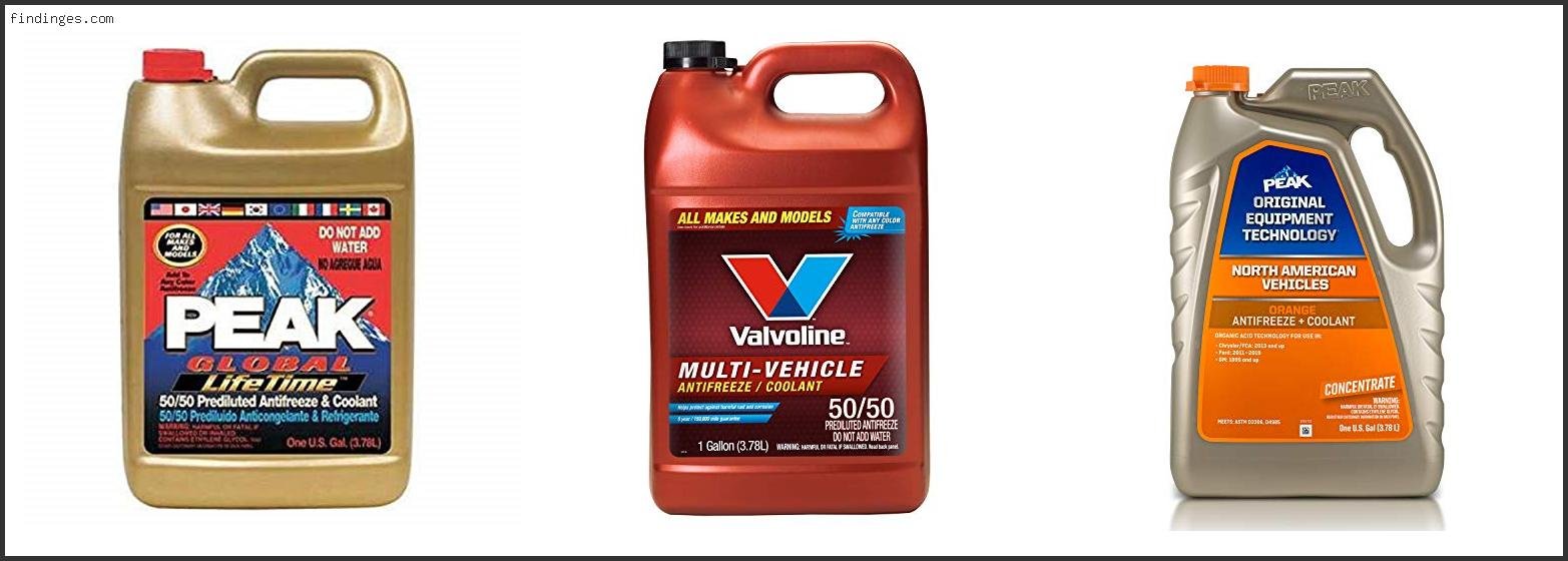 Best Antifreeze Coolant