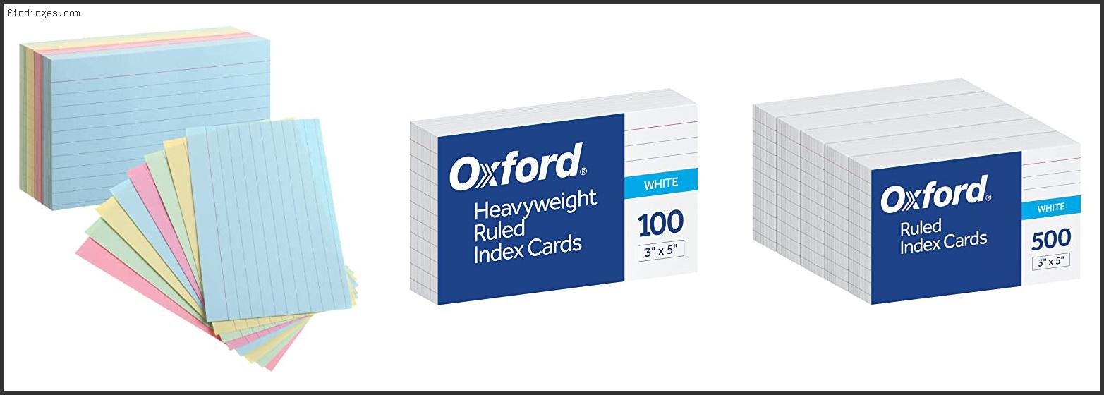 Best Index Cards