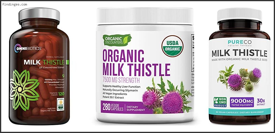 Best Organic Milk Thistle Capsules