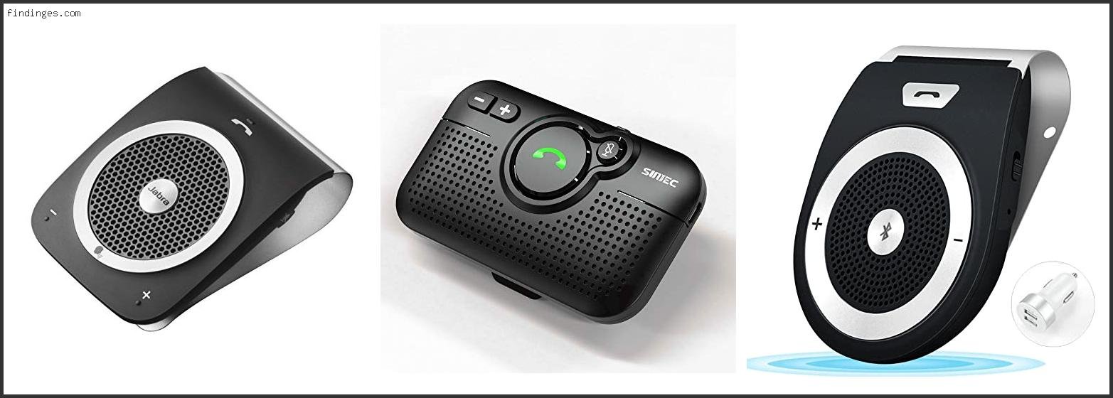 Top 10 Best Car Speakerphone Reviews With Products List