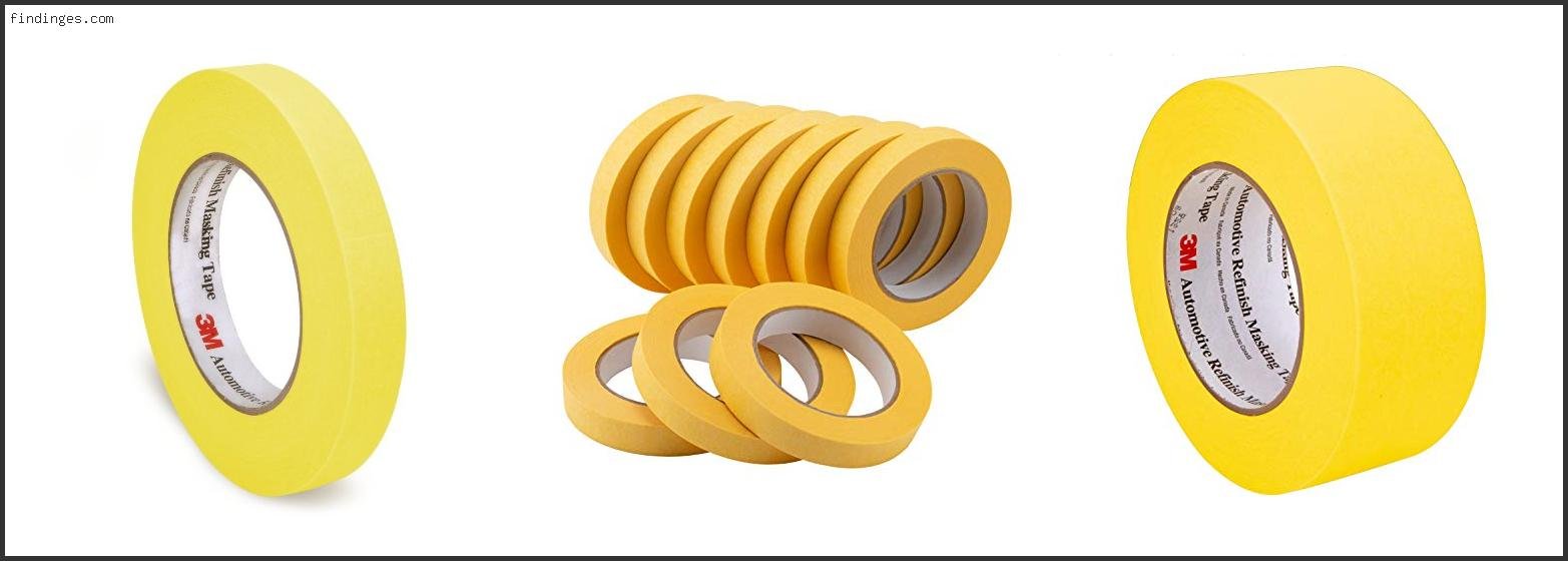 Top 10 Best Masking Tape For Cars With Buying Guide