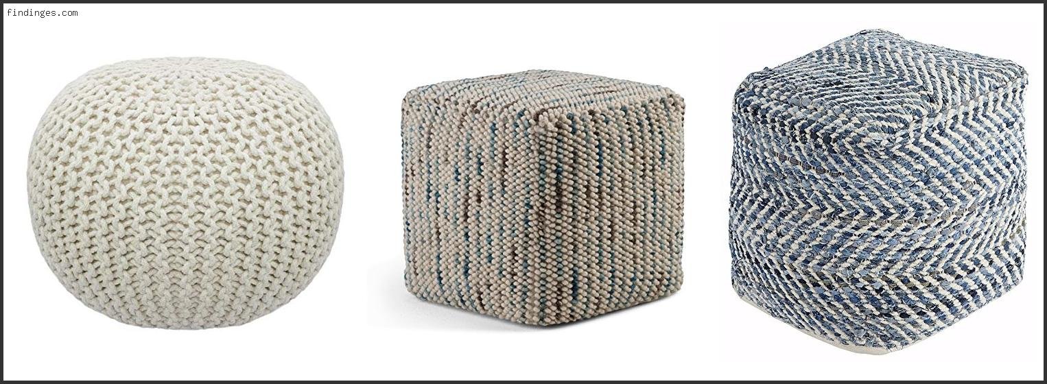 Top 10 Best Poufs For Living Room Reviews With Products List