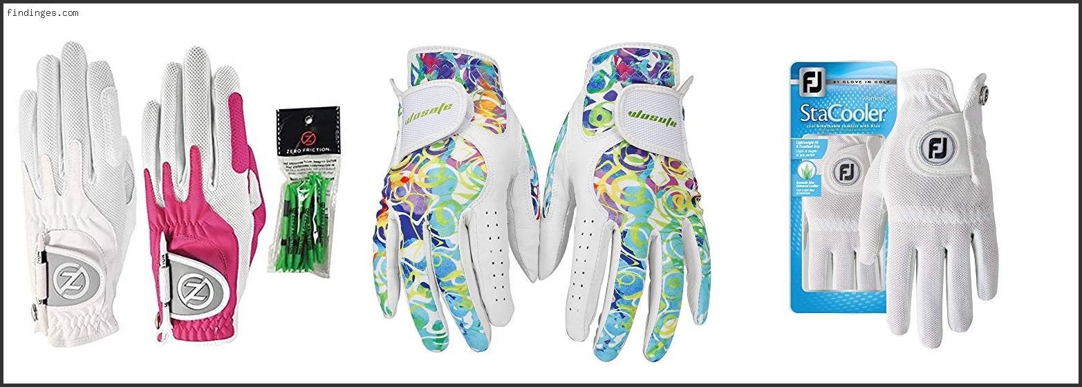 Top 10 Best Ladies Golf Gloves Reviews With Scores