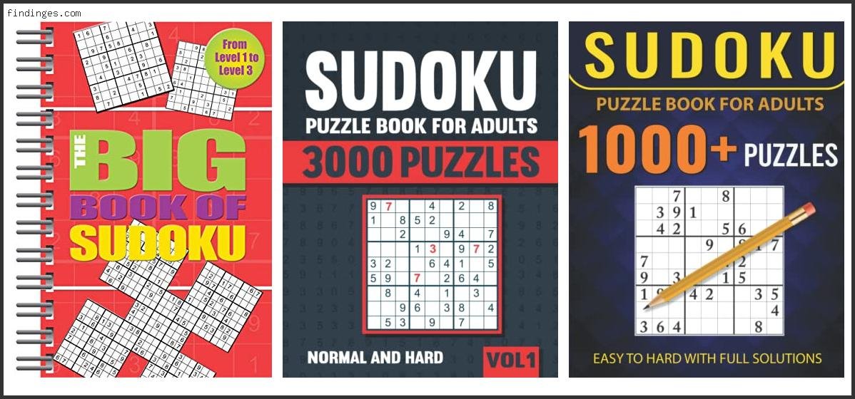 Top 10 Best Sudoku Books Based On Customer Ratings