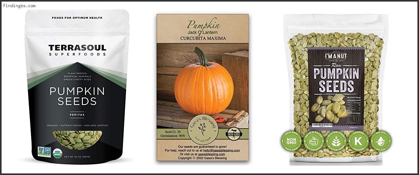 Top 10 Best Pumpkin Seeds To Buy Based On Customer Ratings