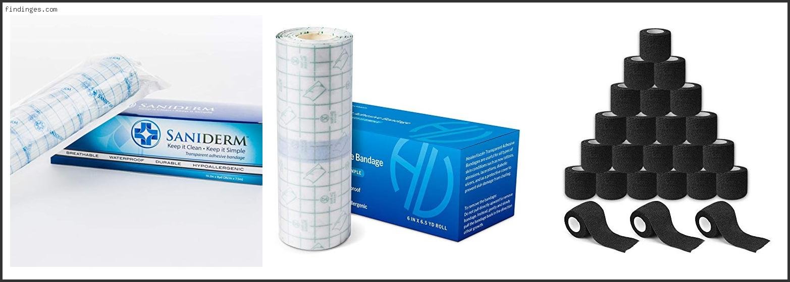 Top 10 Best Tattoo Bandage With Expert Recommendation