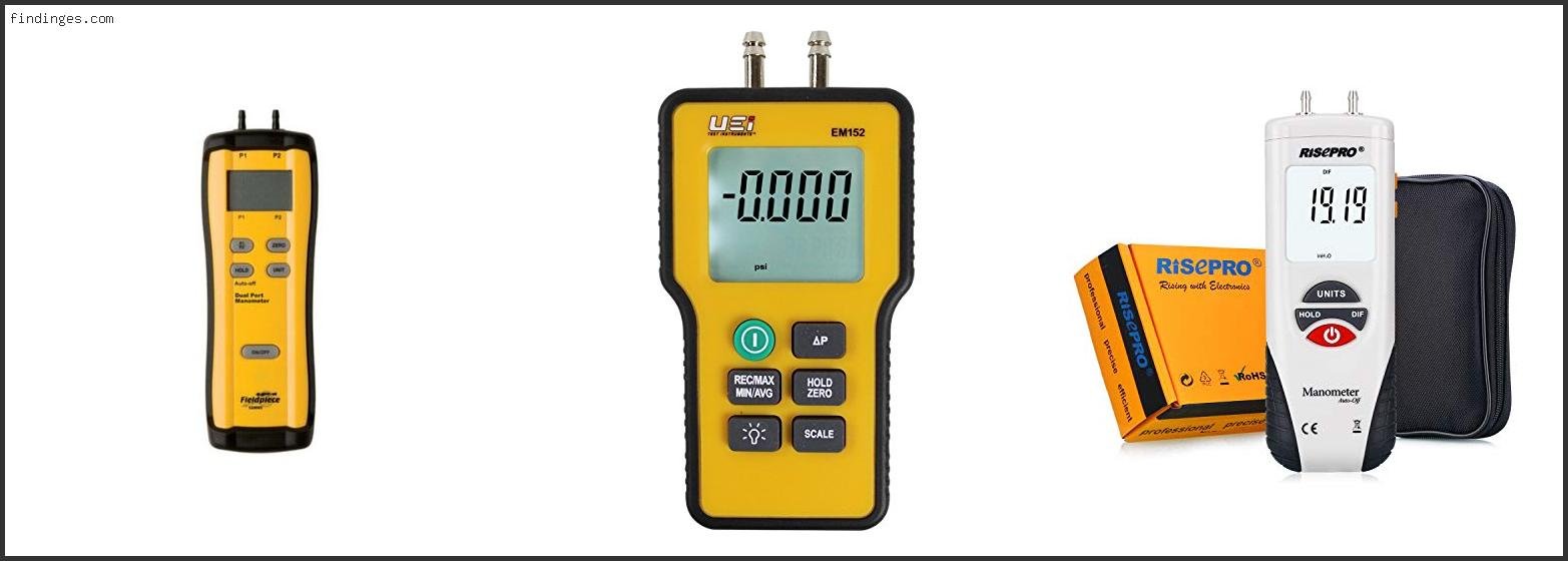 Top 10 Best Manometer Reviews With Scores