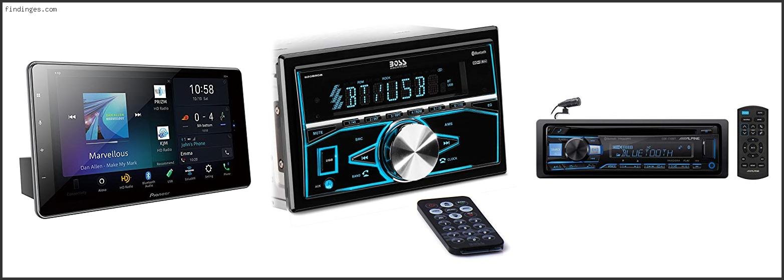 Top 10 Best Car Audio Receiver Based On User Rating