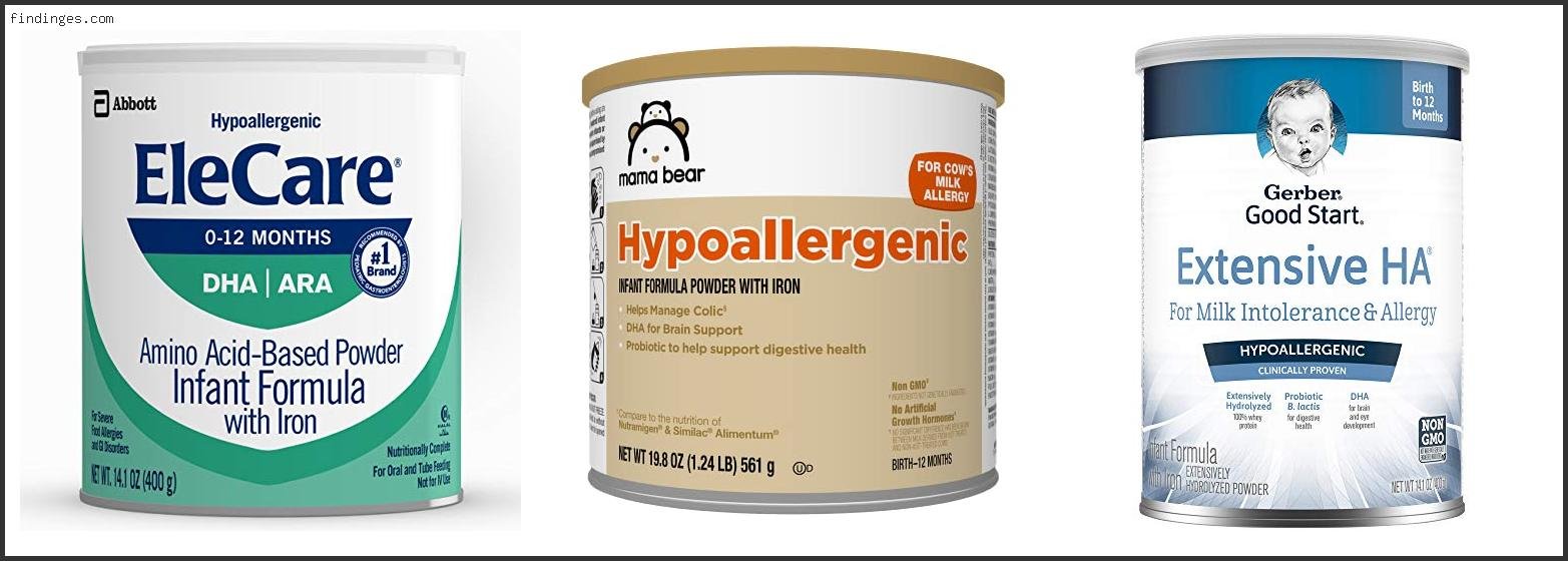 Top 10 Best Hypoallergenic Baby Formula With Expert Recommendation