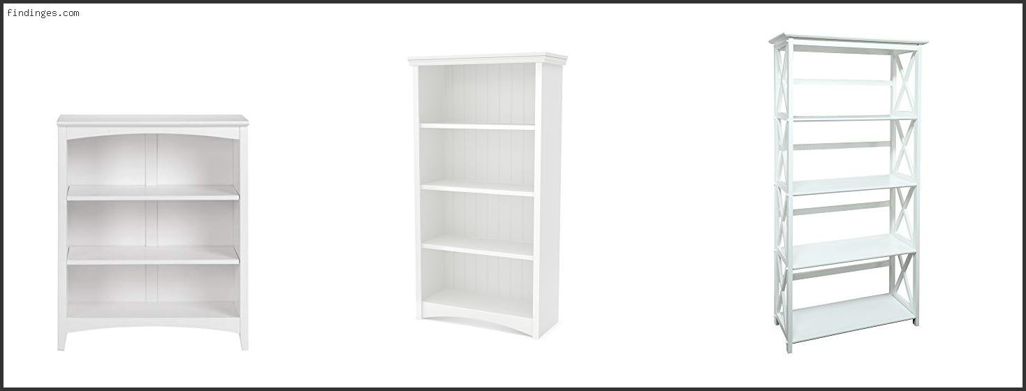 Top 10 Best White Bookcases Reviews With Products List