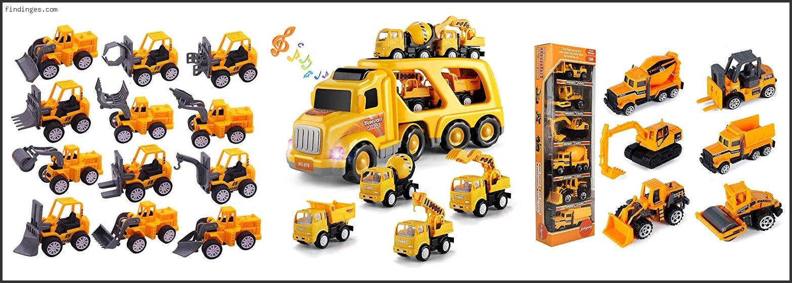 Top 10 Best Construction Vehicle Toys With Buying Guide