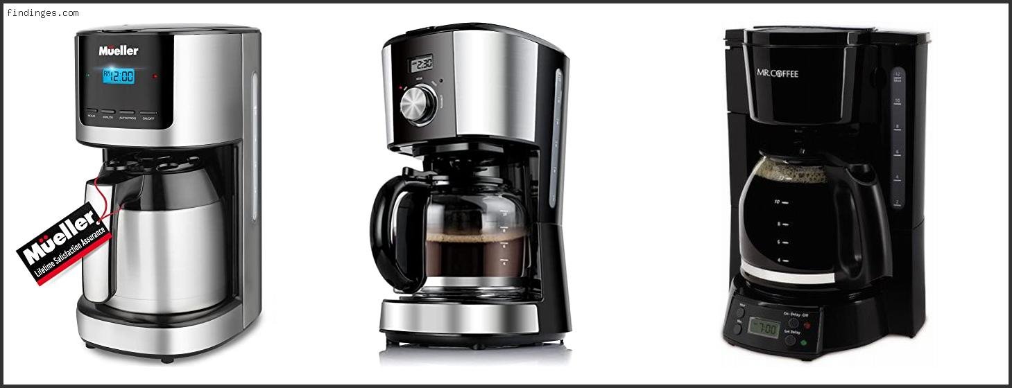 Top 10 Best Coffee Maker With Auto Shut Off Based On Customer Ratings