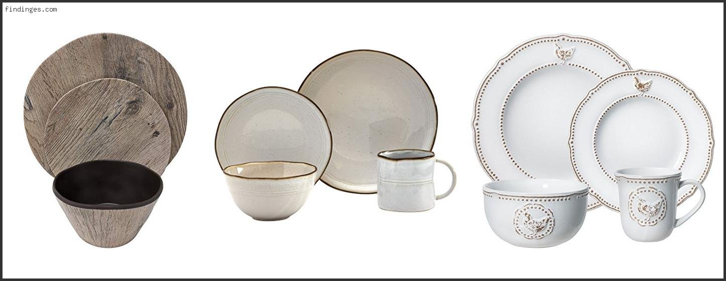 Top 10 Best Farmhouse Dinnerware Reviews With Scores