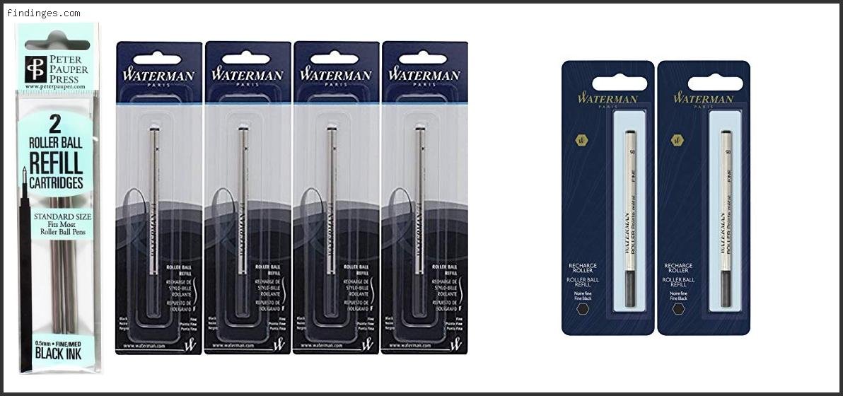 Top 10 Best Rollerball Pen Refills Reviews With Scores