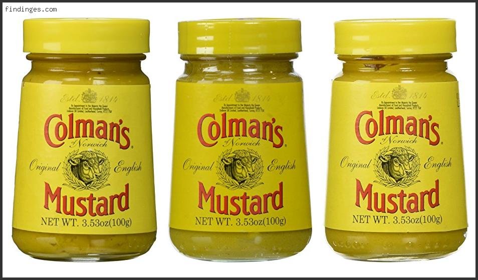 Top 10 Best English Mustard Based On User Rating