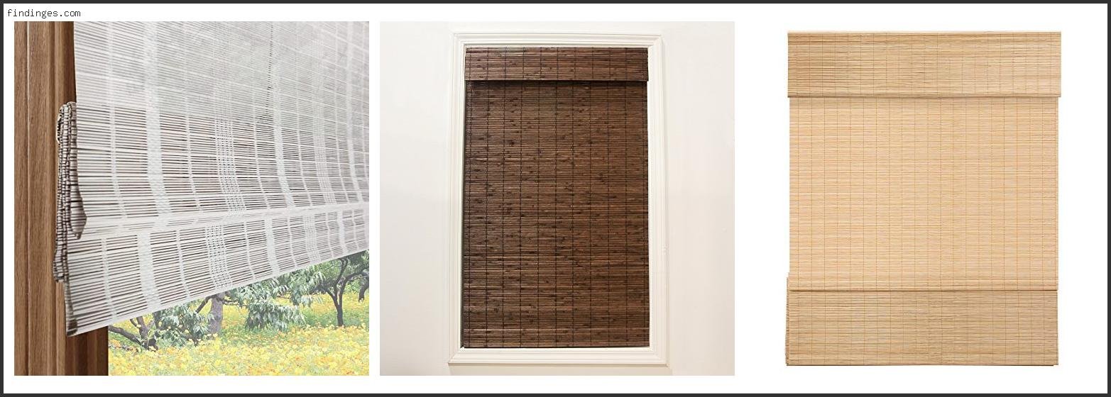 Top 10 Best Bamboo Roman Shades With Buying Guide