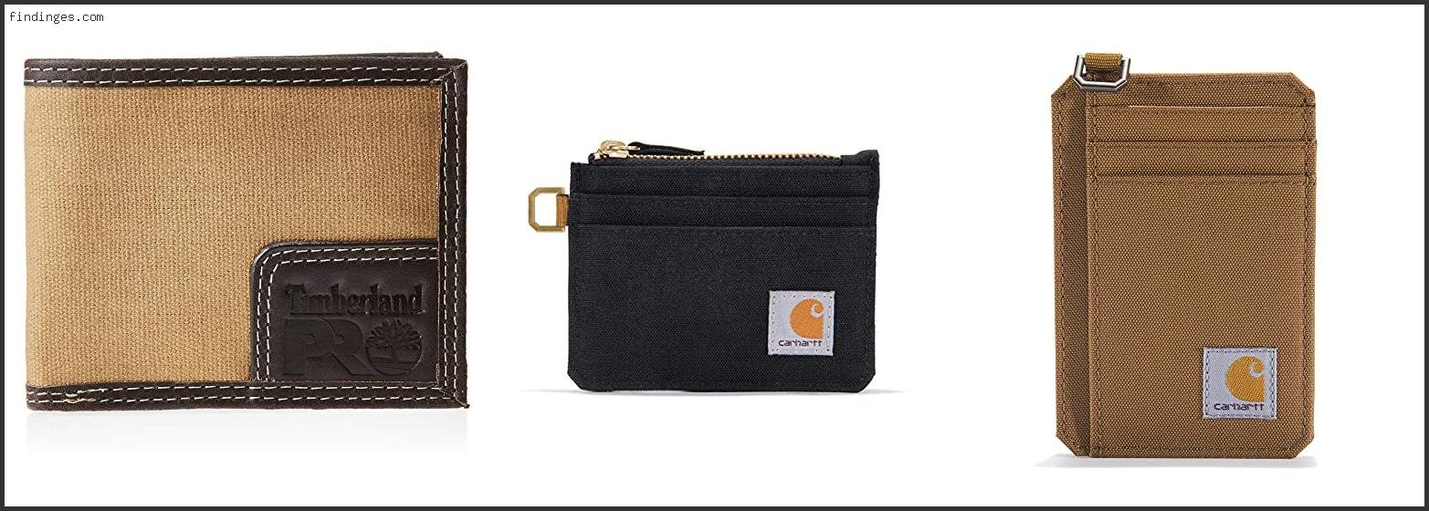 Top 10 Best Canvas Wallets Reviews For You