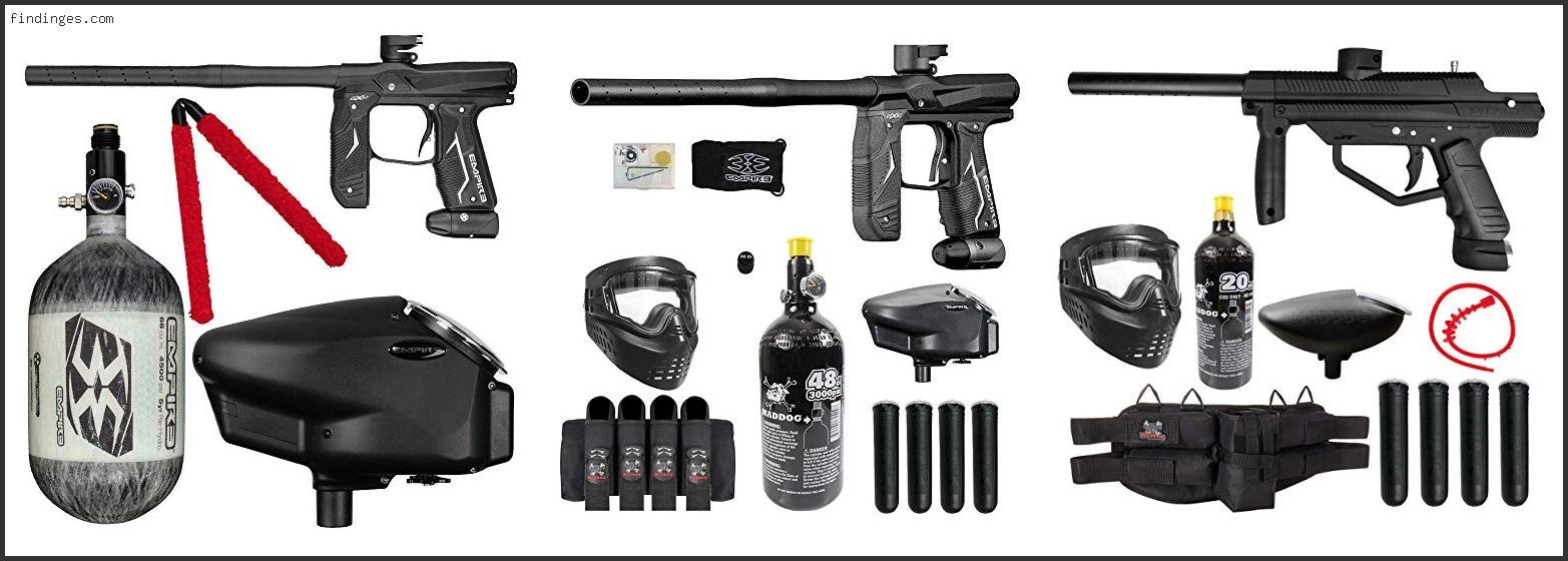 Top 10 Best Paintball Gun Packages Reviews With Products List