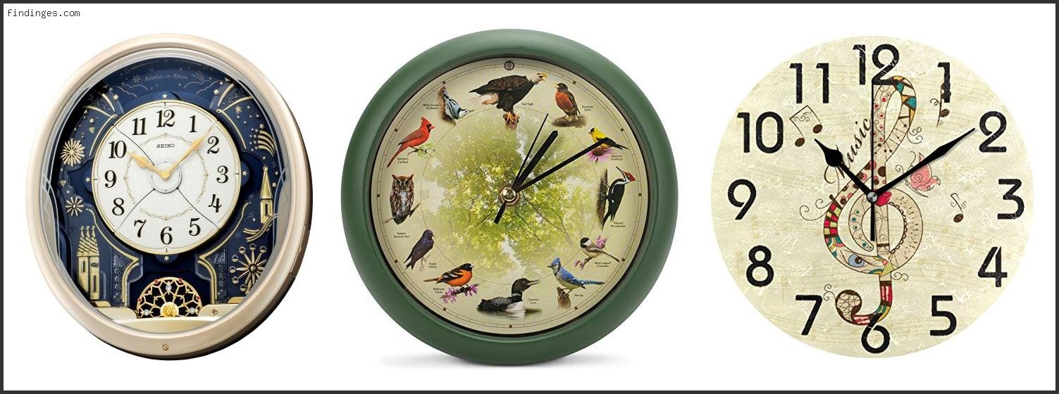 Top 10 Best Musical Wall Clock – To Buy Online