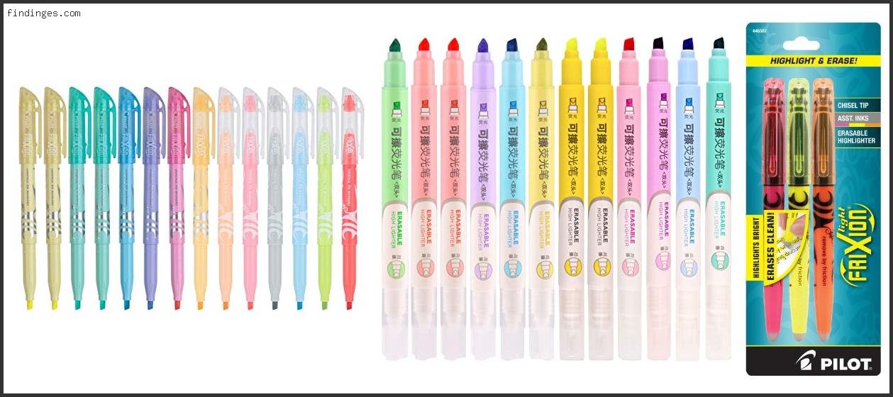 Top 10 Best Erasable Highlighters Based On User Rating